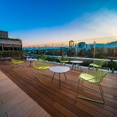 Galeria Plaza San Jeronimo Hotell Mexico City Exteriör bild Rooftop