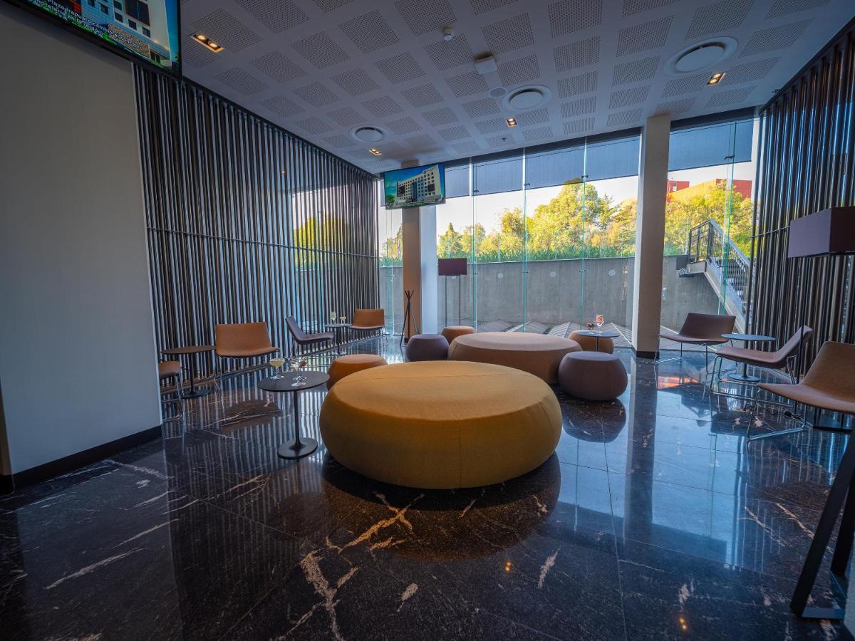 Galeria Plaza San Jeronimo Hotell Mexico City Exteriör bild Lobby
