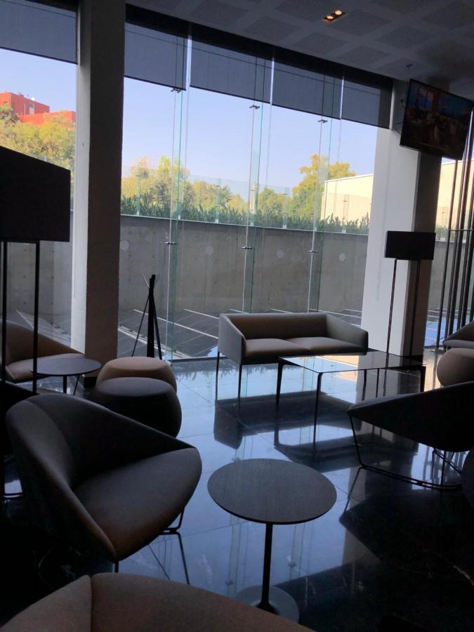 Galeria Plaza San Jeronimo Hotell Mexico City Exteriör bild The interior of the lobby